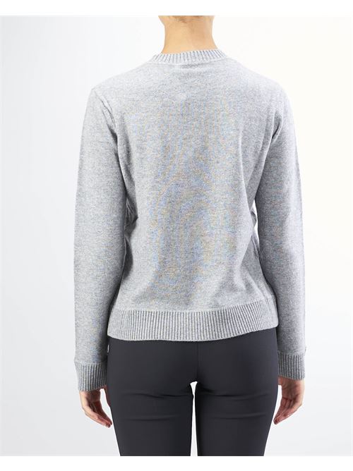 Pullover in misto cashmere con logo Elisabetta Franchi ELISABETTA FRANCHI | Maglia | MK64S46E2G41